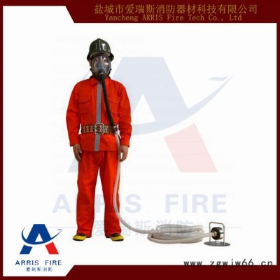 自吸式长管呼吸器 长管防毒面具 单人自吸式长管呼吸器