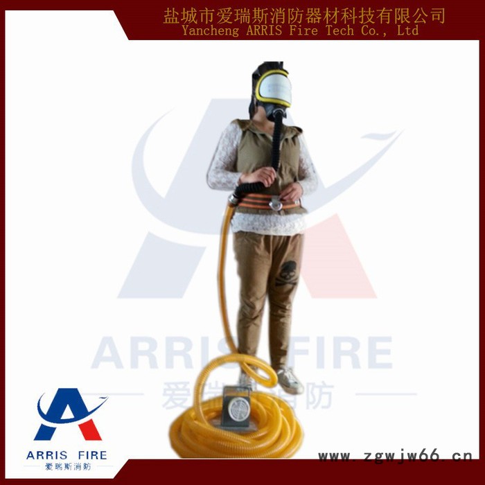 自吸式长管呼吸器 长管防毒面具 单人自吸式长管呼吸器图4