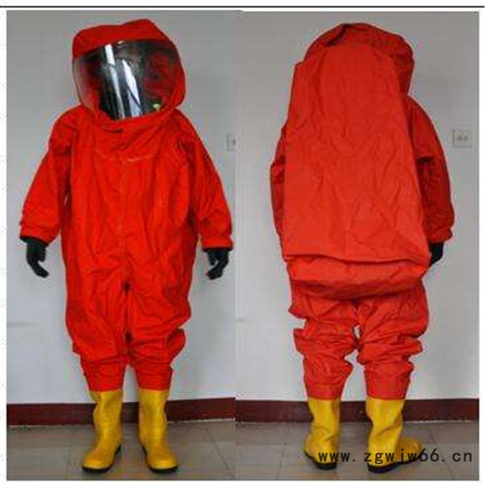 顺安联盾北京防化服厂家 全封闭重型防化服 耐火耐酸耐碱防化服图3
