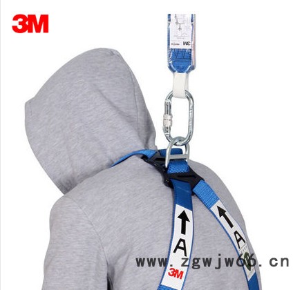 3M双钩安全绳1390235双钩减震连接绳 电力抢险劳保户外3M保险安全绳 3M劳保用品图3