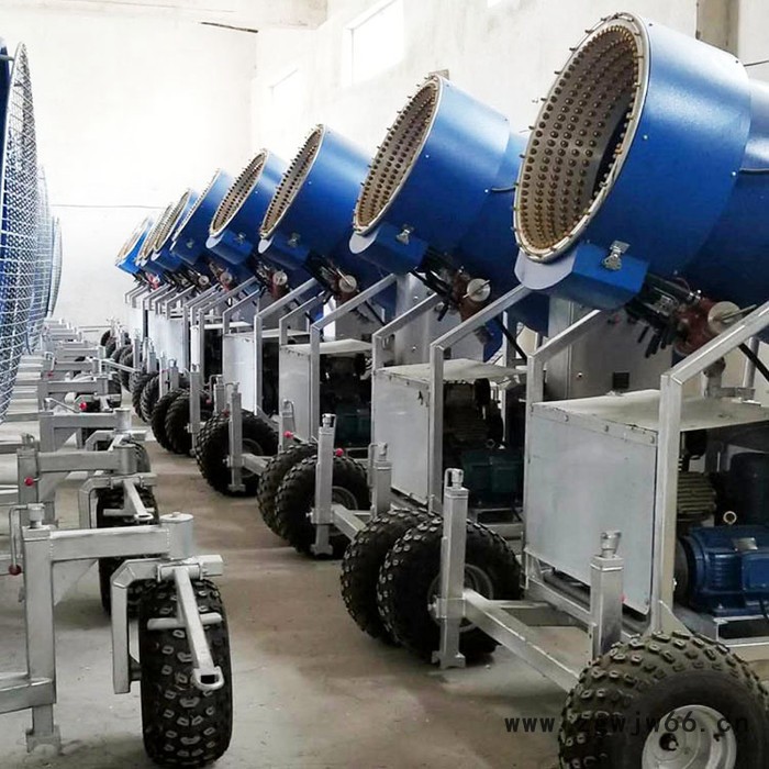 金耀造雪机搭载安全带体验动力模块 高温出雪降雪机 下雪机图2