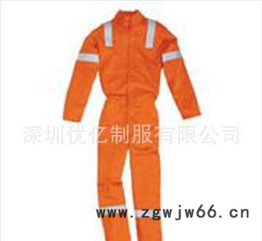石油化工油田劳保工程服防静电防火阻燃防酸碱三防连体工作服图2