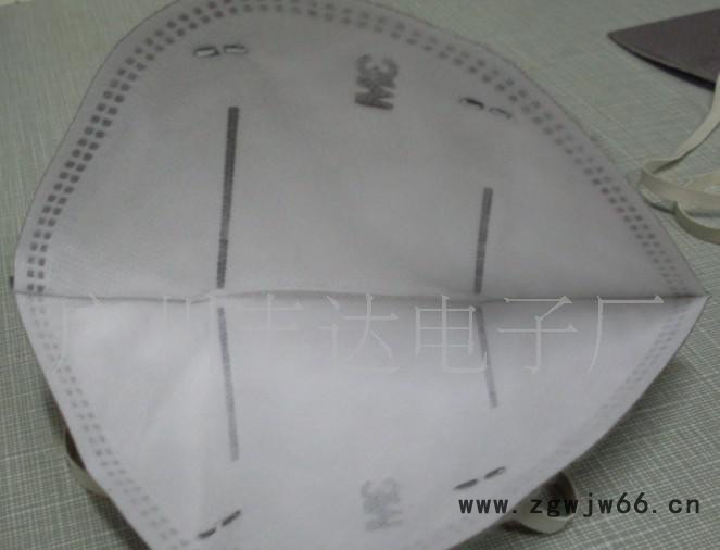供应N95灰色无纺布**，无纺布口罩，折叠式口罩，口罩图2