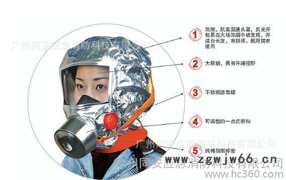 质保让利阻燃烧棉布同安防毒防护面罩火棉防毒面具出售防火图3