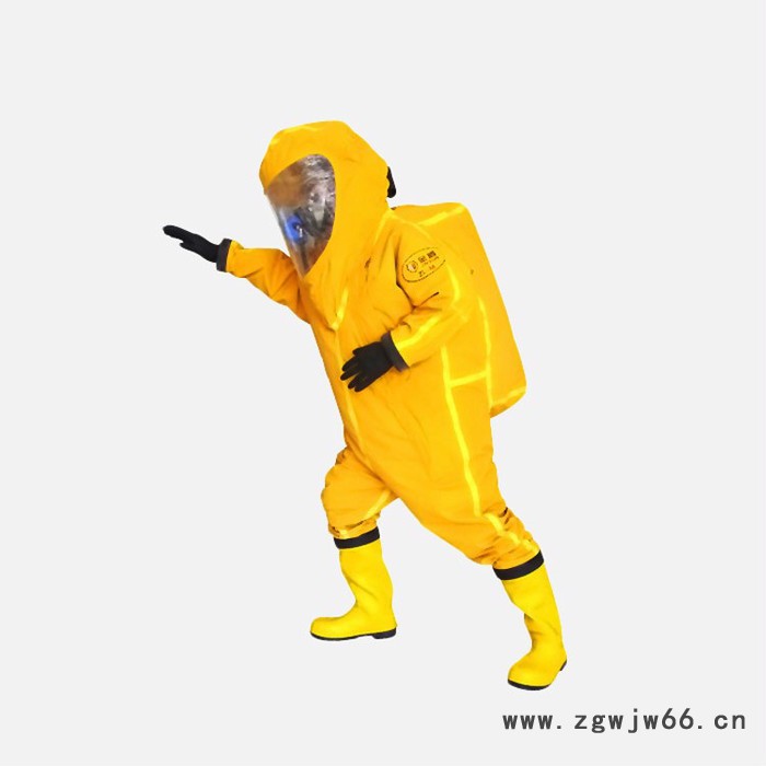 金盾ZP-M全封闭连体防化服 全封闭重型防化服  全封闭式防化服图4