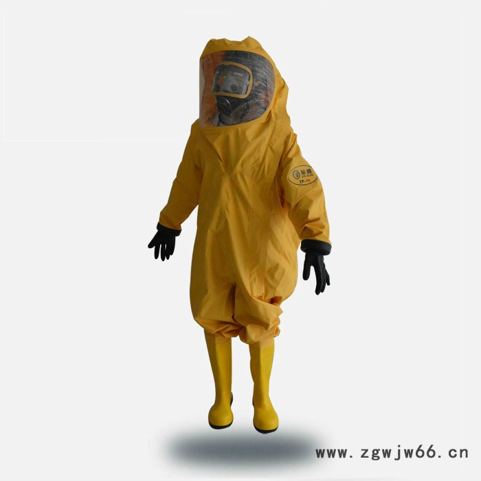 金盾ZP-M全封闭连体防化服 全封闭重型防化服  全封闭式防化服图3