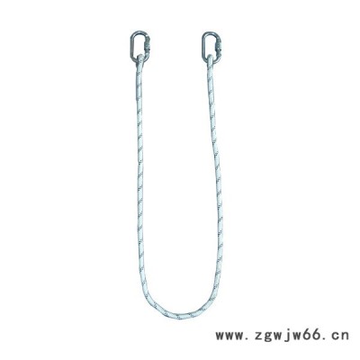 沁锋QQYCP18080标准型单连接绳 （编织单绳）安全绳**国标品质安全绳安全可靠