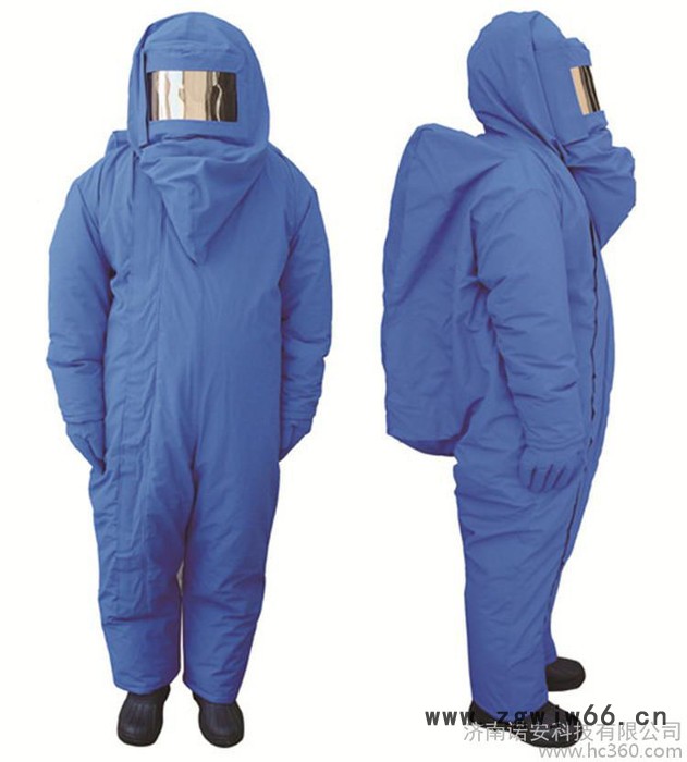 FSR0201 半封闭防护服 化学防化服 耐酸碱防护服图2