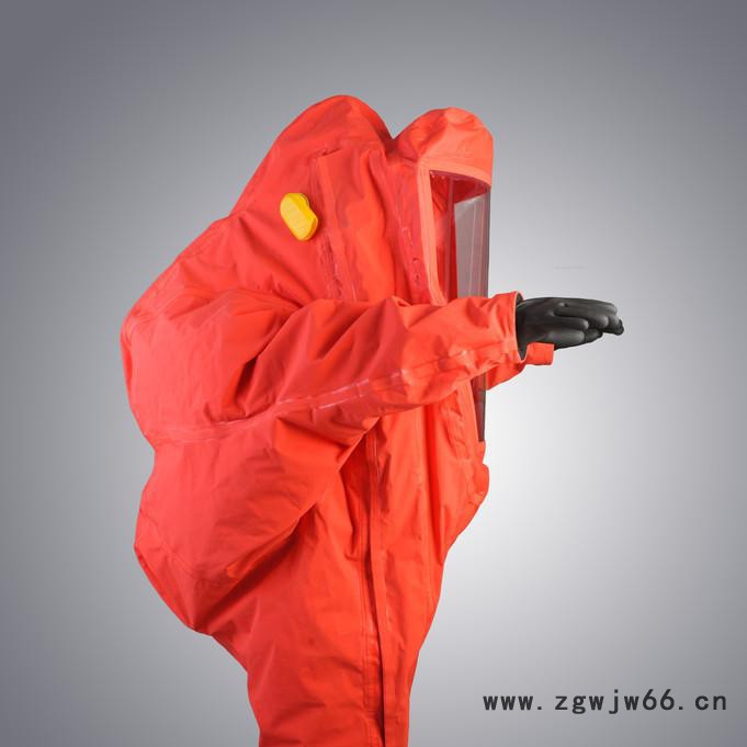 海安特**RHF-I-H 氯丁胶/PVC材质重型防化服 防化服 全封闭式防化服图5