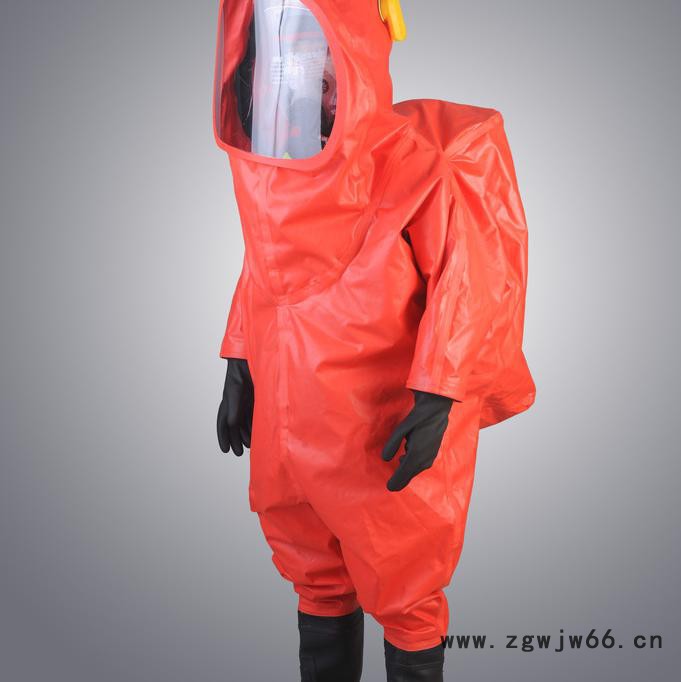 海安特**RHF-I-H 氯丁胶/PVC材质重型防化服 防化服 全封闭式防化服图6