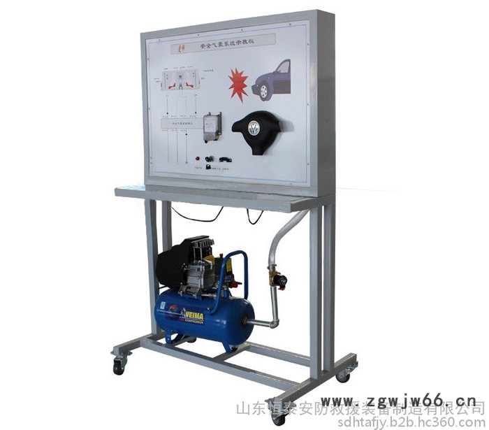 汽车安全气囊及安全带收紧器系统示教板   汽车安全气囊系统示教板 汽车安全气囊系统示教板图2