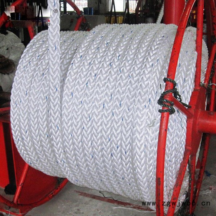 江苏华日高强度安全绳 三股锦纶安全绳 三股缆绳船舶专用图6