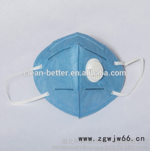 一次性活性炭口罩折叠**带呼吸阀无纺布口罩图8