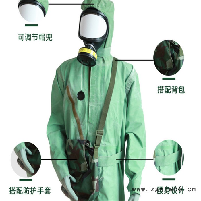 天恒博达液化气站防毒衣 防毒衣JFY03 防化服防化服图2