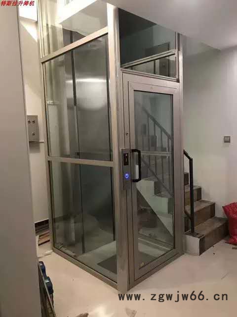 家用电梯液压升降电梯 原理是液压泵站带有安全钳安全绳 使用安全没有顿挫感无需机房节省空间图4