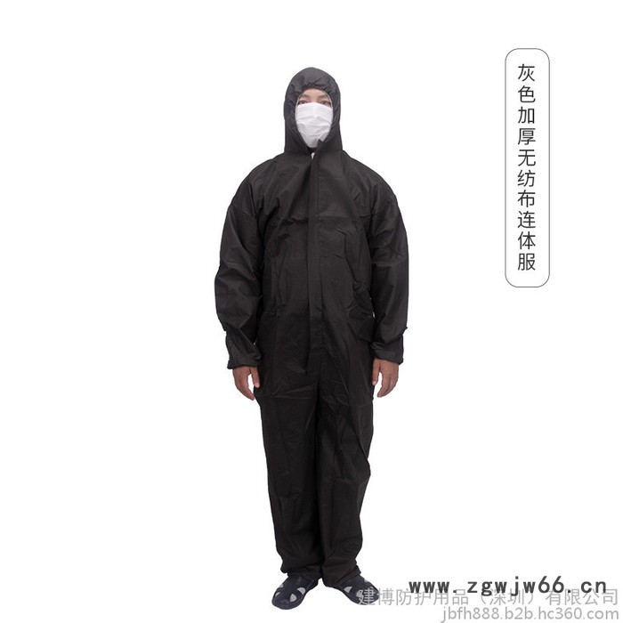 防护服连体全身一次性防尘加厚工作服工业粉尘透气隔离服防化服图2