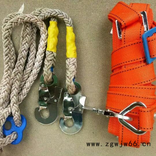 【刻发】直销全身五点式双背双钩安全带 加固板钩带缓冲 全身高空作业专用 全国包邮图3