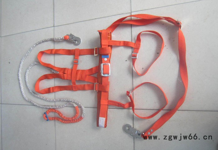 电工全背双保险安全带 锦纶加厚安全防护安全绳 高空作业安全带图2
