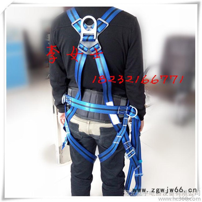 全身式护腰安全带 电力施工安全带 防坠落安全绳 高空作业安全绳