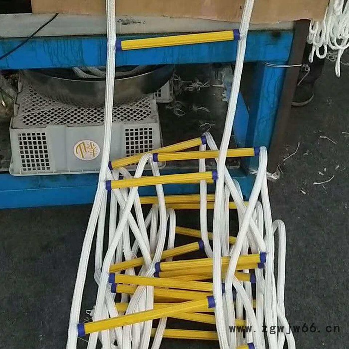 树脂软梯救援救生安全绳梯逃生消防绝缘尼龙高空作业梯**图3