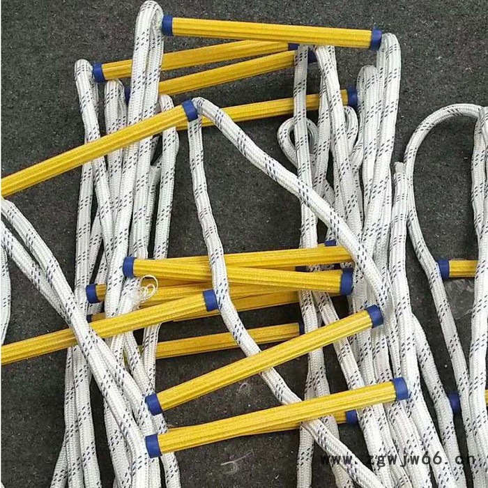 树脂软梯救援救生安全绳梯逃生消防绝缘尼龙高空作业梯**图2