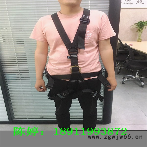 消防救援安全带 五点式救援安全带 户外作业安全绳图2