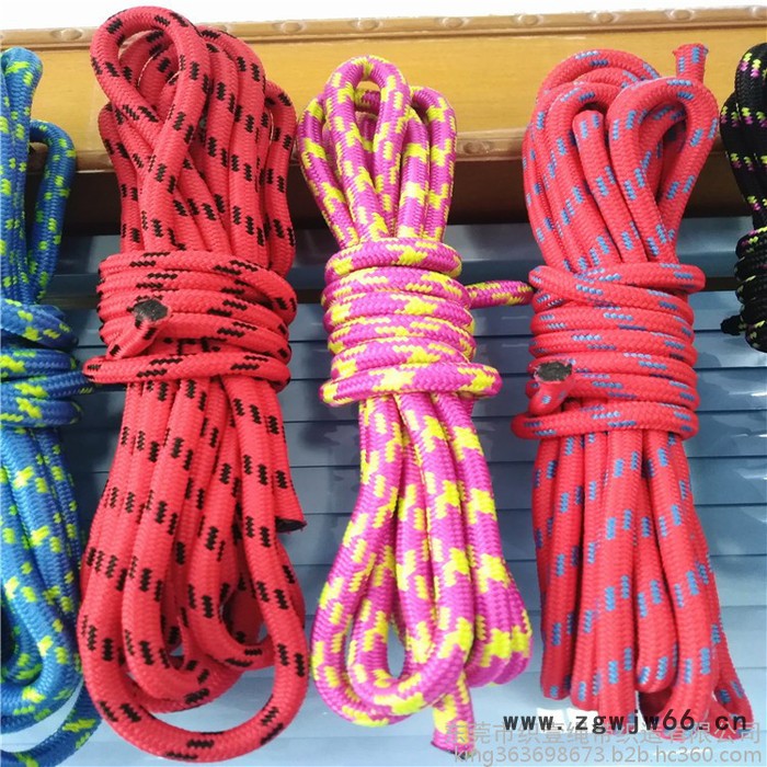 厂价直销环保安全绳防坠绳攀岩绳弹力绳12mm纤维绳涤纶绳定做图4