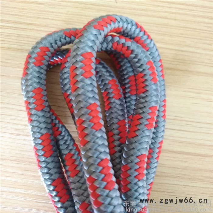 厂价直销环保安全绳防坠绳攀岩绳弹力绳12mm纤维绳涤纶绳定做图3
