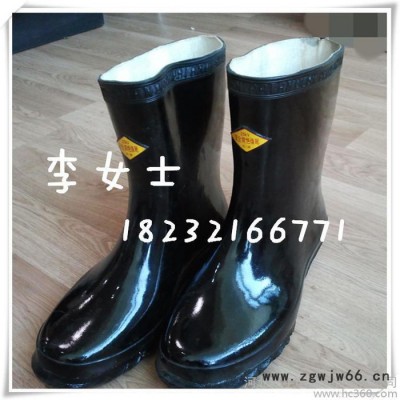绝缘靴35KV  天然橡胶 足部防护用品  防滑耐磨  绝缘靴**