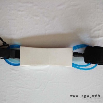 专业脚绳工厂提供各色直绳安全绳冲浪脚绳 冲浪板配件用