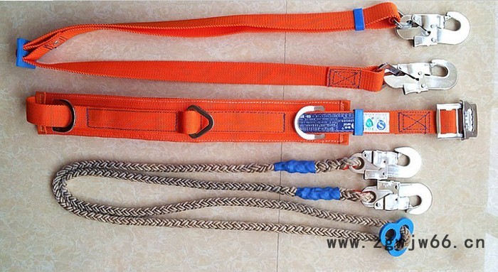高强度双背双肩双保险安全带 建筑防坠落安全绳全方位电力安全带图5