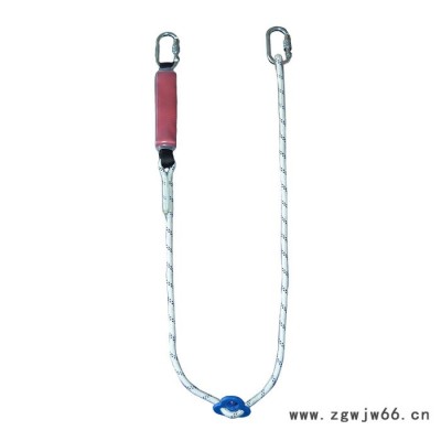 沁锋QZYCP18083标准型缓冲安全绳 （编织单绳**防坠落安全带