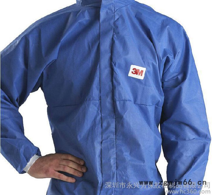 3M 4532 连体防护服防辐射防颗粒物防化服化工实验劳保专图2