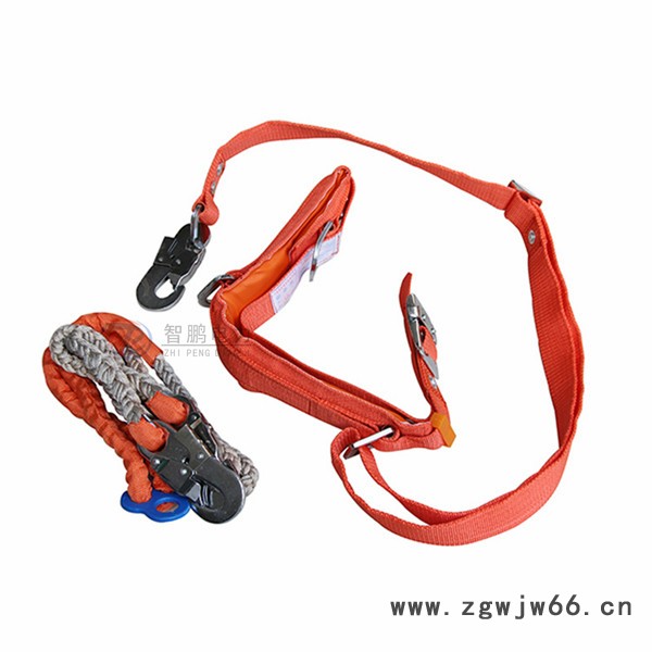 智鹏单保险安全带 高空作业安全防护带 电力建筑施工安全护腰带 安全保险带定做批发图3