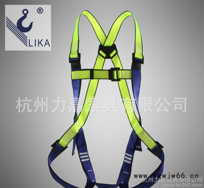 高空劳动防护攀岩安全带防护带lika-221一点式消防安全带图2