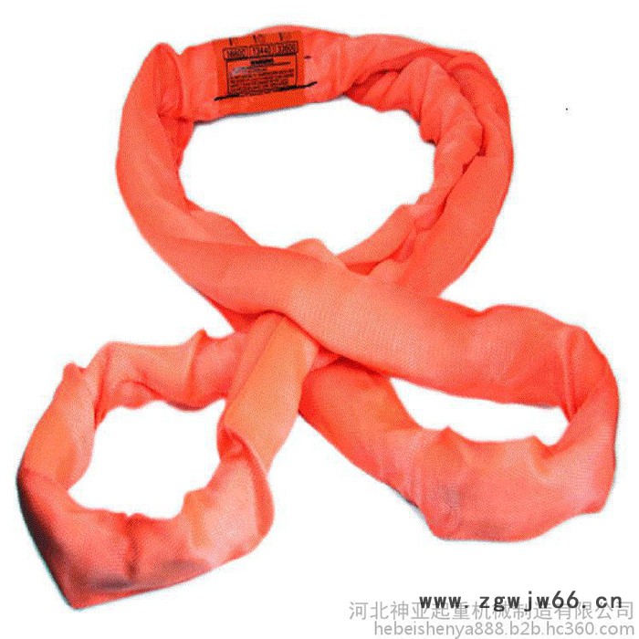 吊装带生产厂家 长期供应 圆形耐磨吊装带 耐腐蚀耐酸碱吊带 涤纶安全绳带 两头扣10吨吊装绳带图3