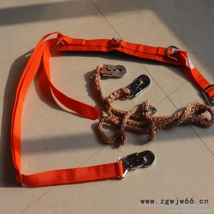 供应佳雨红色双背安全带 高空作业安全带图2
