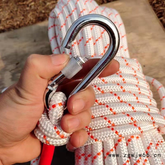 12mm消防绳家用应急逃生安全绳登山救援绳钢丝芯高楼火灾自救绳子图2