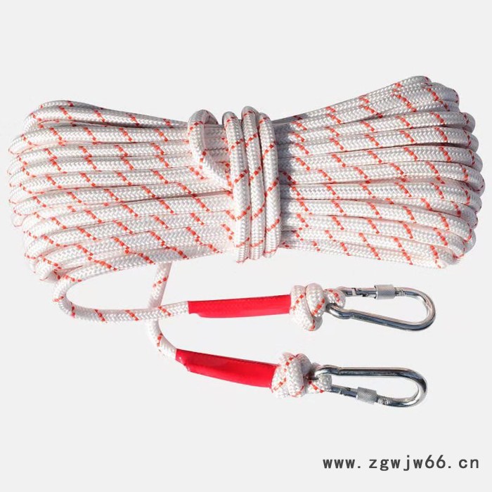 12mm消防绳家用应急逃生安全绳登山救援绳钢丝芯高楼火灾自救绳子图3