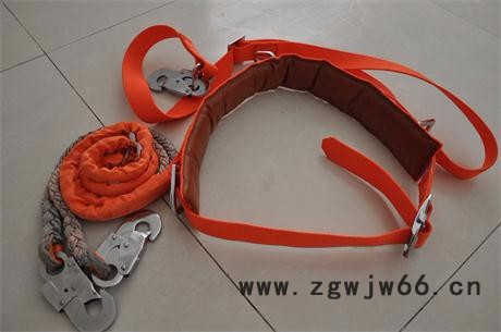 户外高空施工作业防坠落五点式安全带套装 高空作业安全带图3