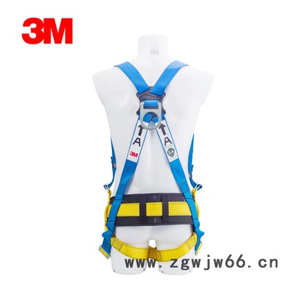 3M 全身式安全带1318020保泰特攀岩攀爬安全绳电工腰带保险带消防救生带六点式安全带 3M劳保用品图2