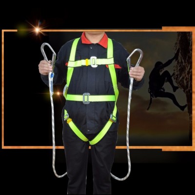 安特  高空作业安全带 户外施工攀岩安全绳全身五点欧标保险带 电工腰带 安全带厂家 安全带价格