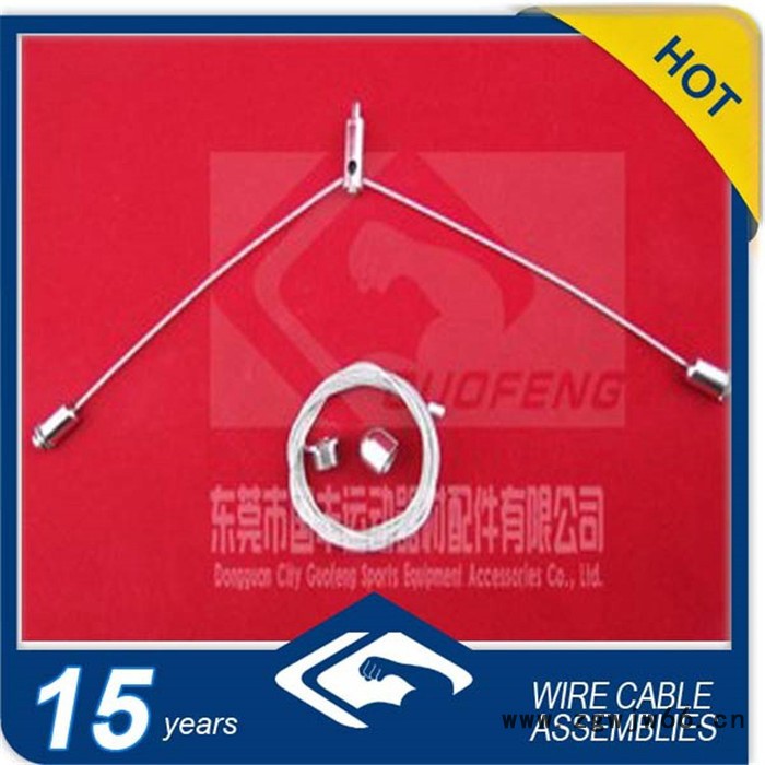 LED灯吊绳 灯饰安全绳 不锈钢丝绳拉索 使用寿命长图2