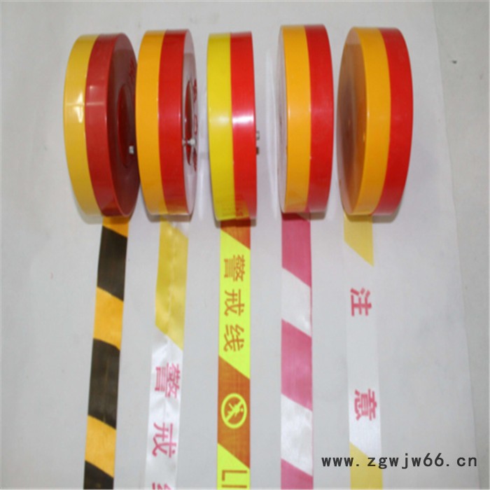 天恒博达消防100米警戒带 突发事件安全绳带带盒子 可摇可卷安全带图5