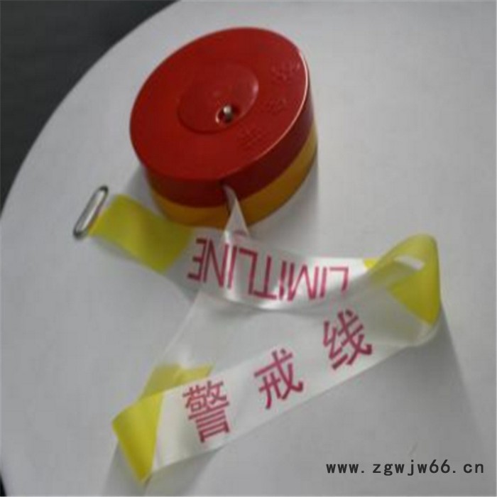 天恒博达消防100米警戒带 突发事件安全绳带带盒子 可摇可卷安全带图4