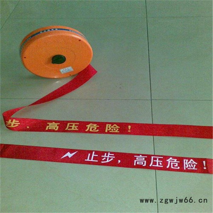 天恒博达消防100米警戒带 突发事件安全绳带带盒子 可摇可卷安全带图6