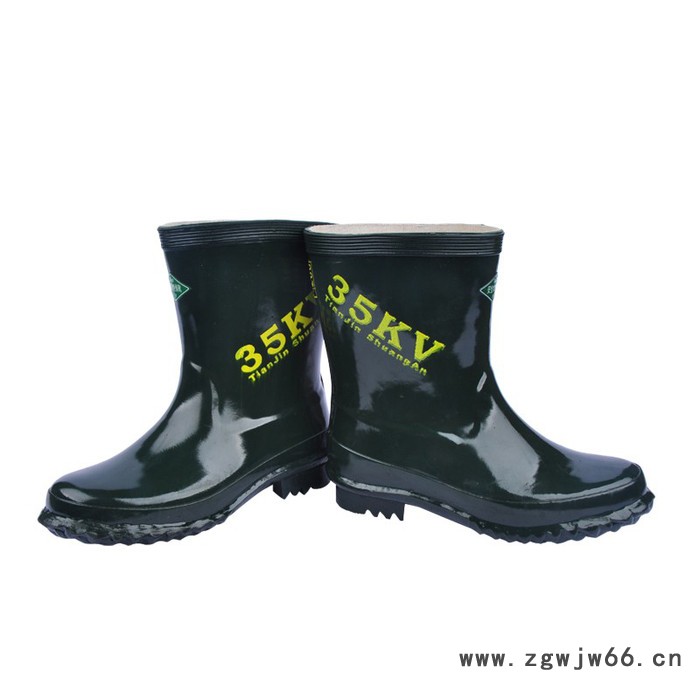 华泰35kv绝缘靴电工绝缘鞋高压电工鞋图2