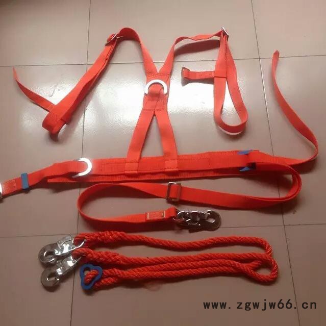 【刻发**双背安全带 高空作业保险带 电力工地建筑防坠落安全绳 全国包邮图3