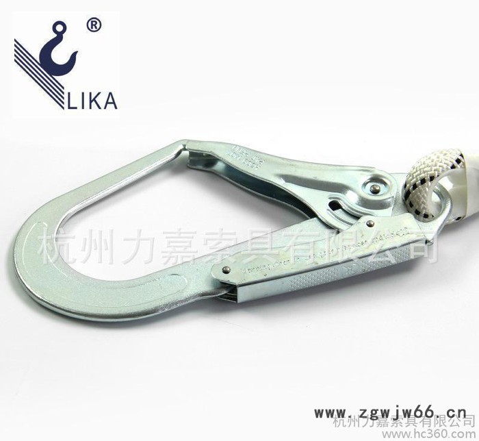力嘉LIKA-DJ-170单钩缓冲包高空作业安全绳缓冲绳图2