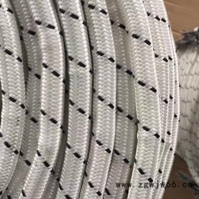 吉达]高分子电力牵引绳施工牵引安全绳电力线路牵引放线绳16毫米杜邦丝